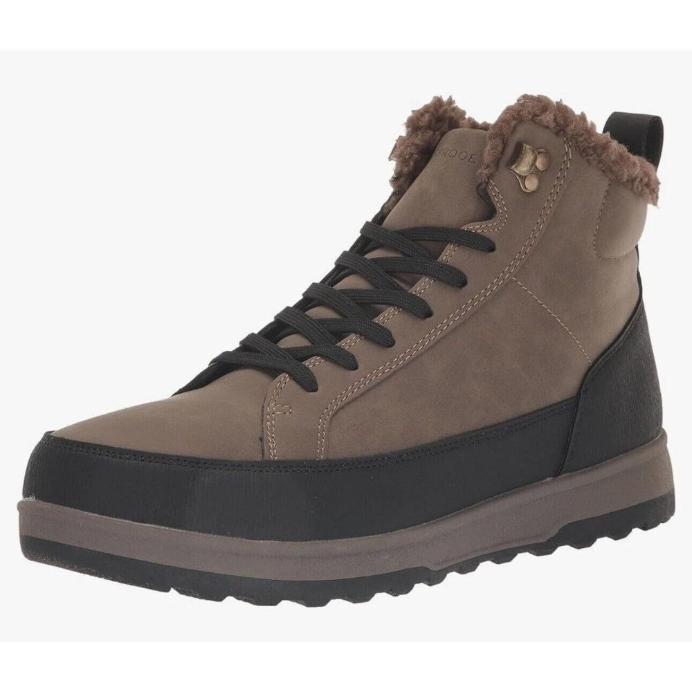 Weatherproof Men's Logjam Memory Foam Sneaker Boot Brown Size 10